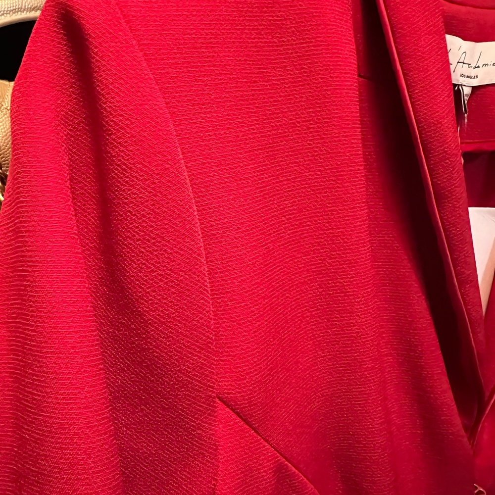 L'Academie The Julia Jumpsuit in Scarlet Red SzLarge - Picture 8 of 11